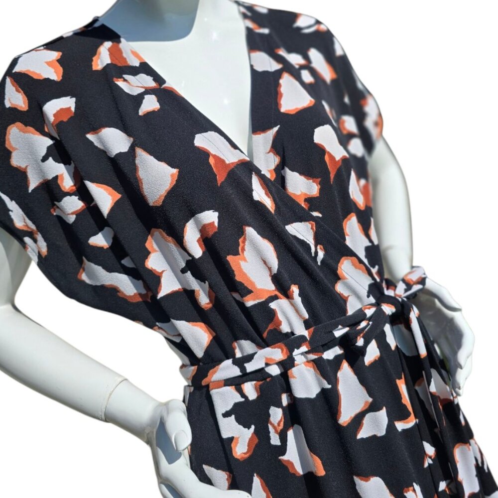 NINE WEST Women's Faux Wrap Dress sz XXL
